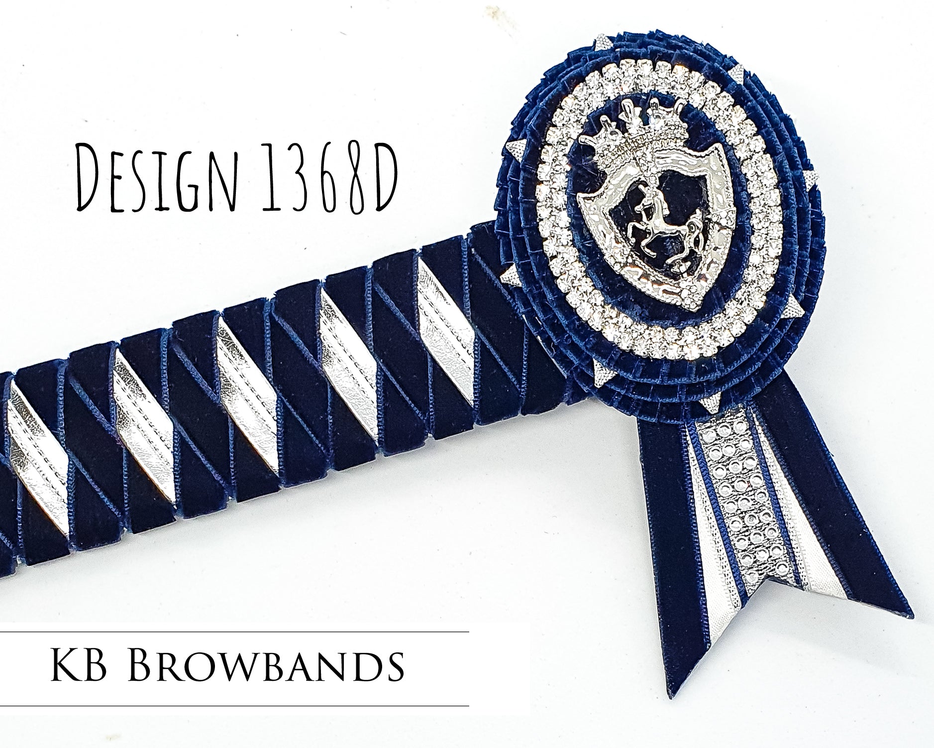 KB Browbands design 1368D