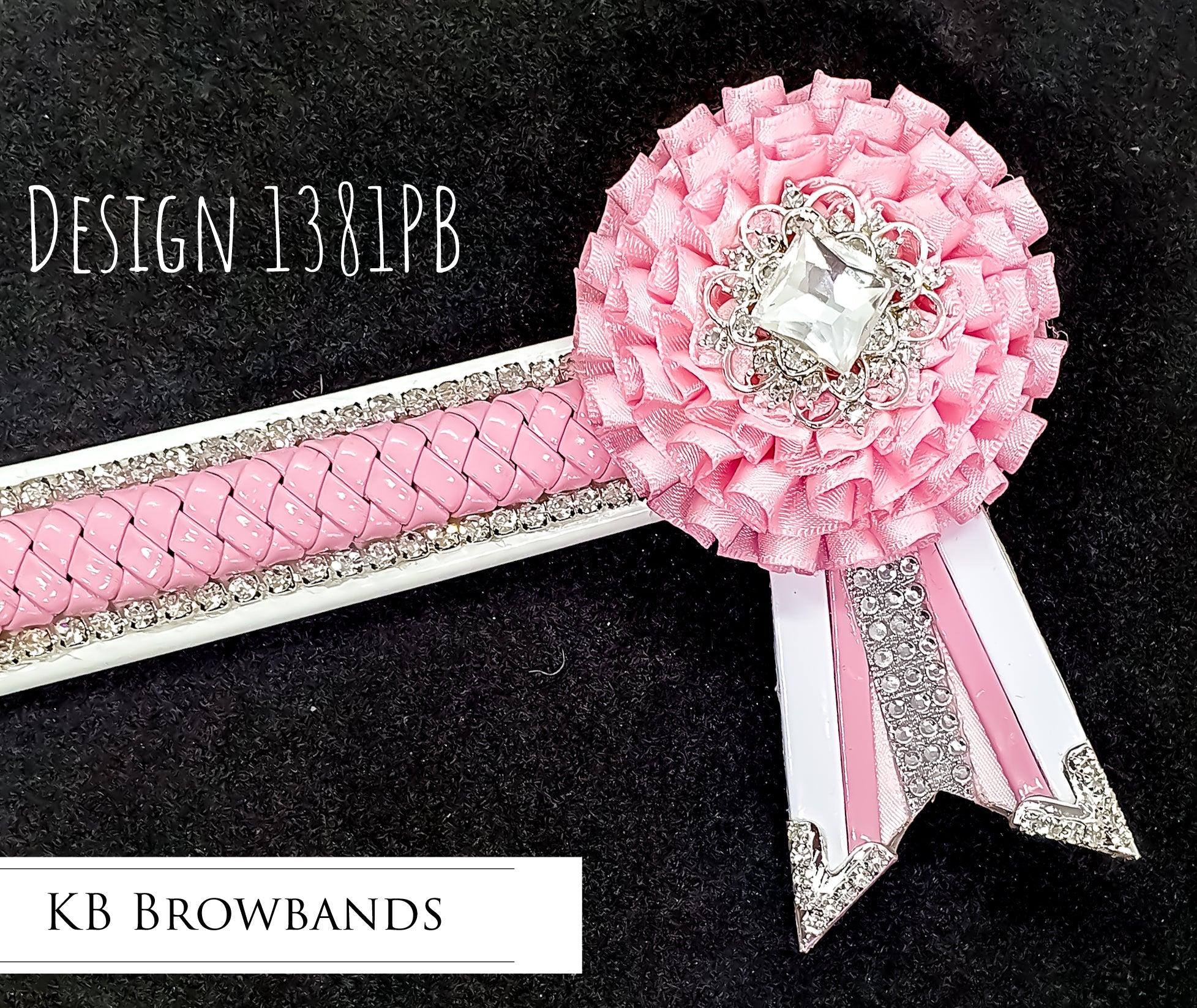 KB Browbands Design 1381PB