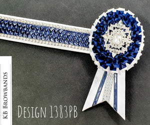 KB Browbands Design 1383PB