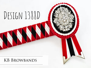 KB Browbands Design 1388D