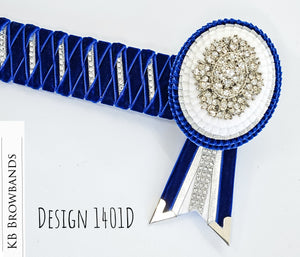 KB Browbands Design 1401D