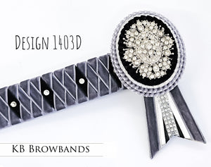 KB Browbands Design 1403D