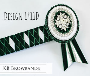 KB Browbands Design 1411D