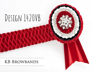 KB Browbands Design 1420VB