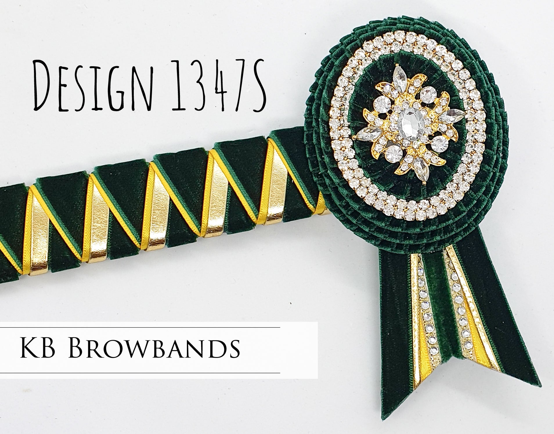 KB Browbands Design 1347S