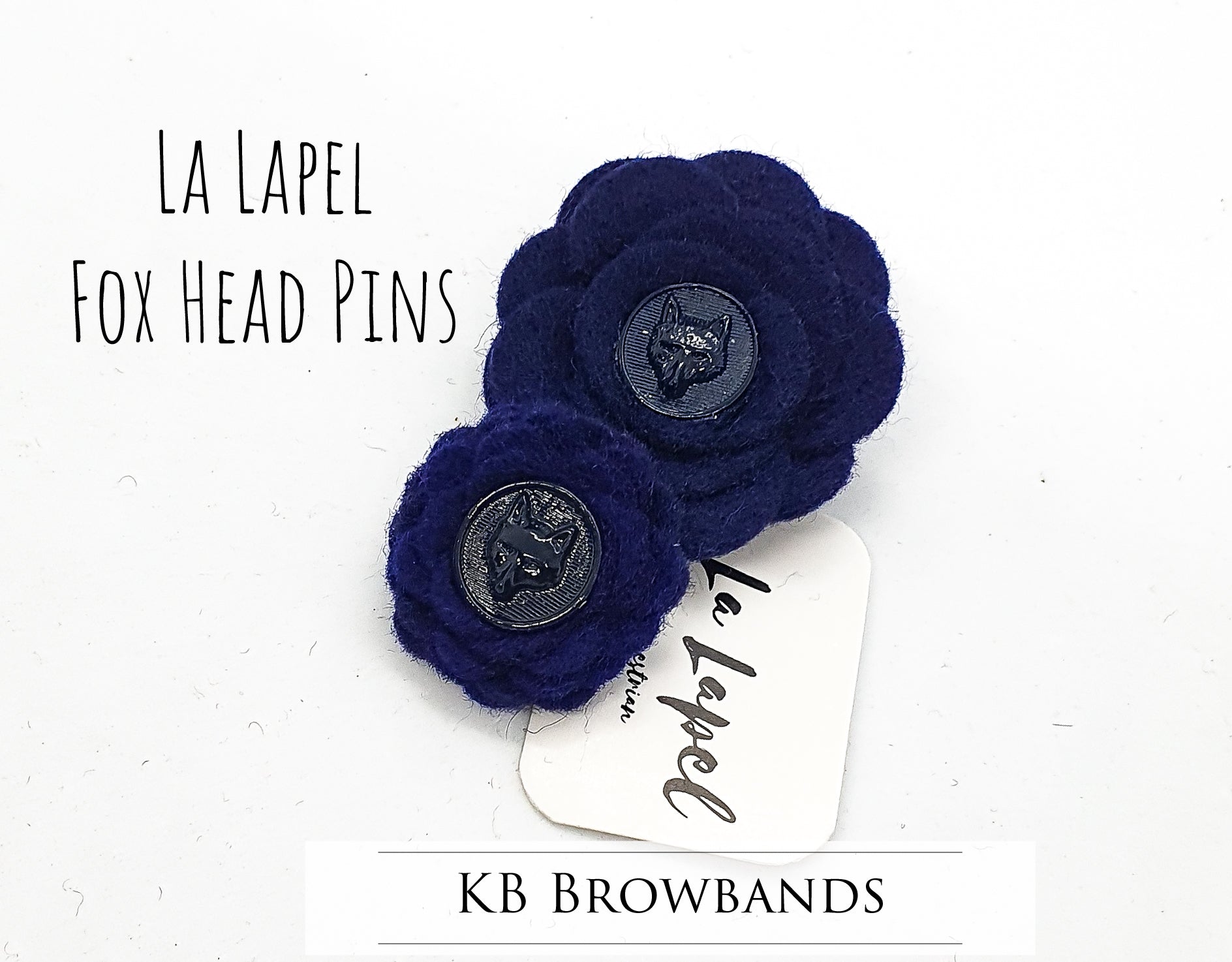 Instock La Lapel- Fox Head Pins