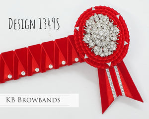 KB Browbands Design 1349S