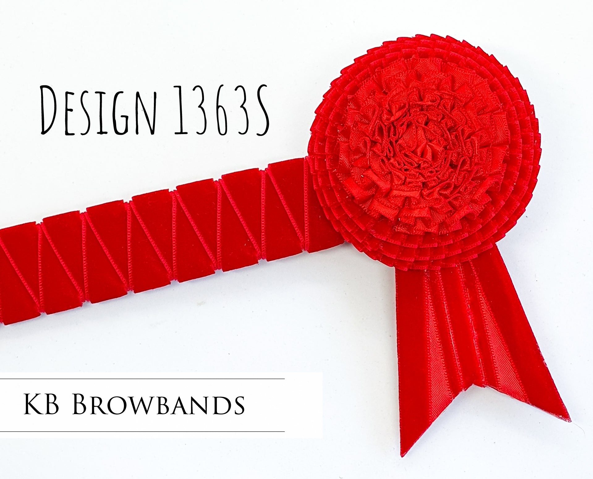 KB Browbands Design 1363S