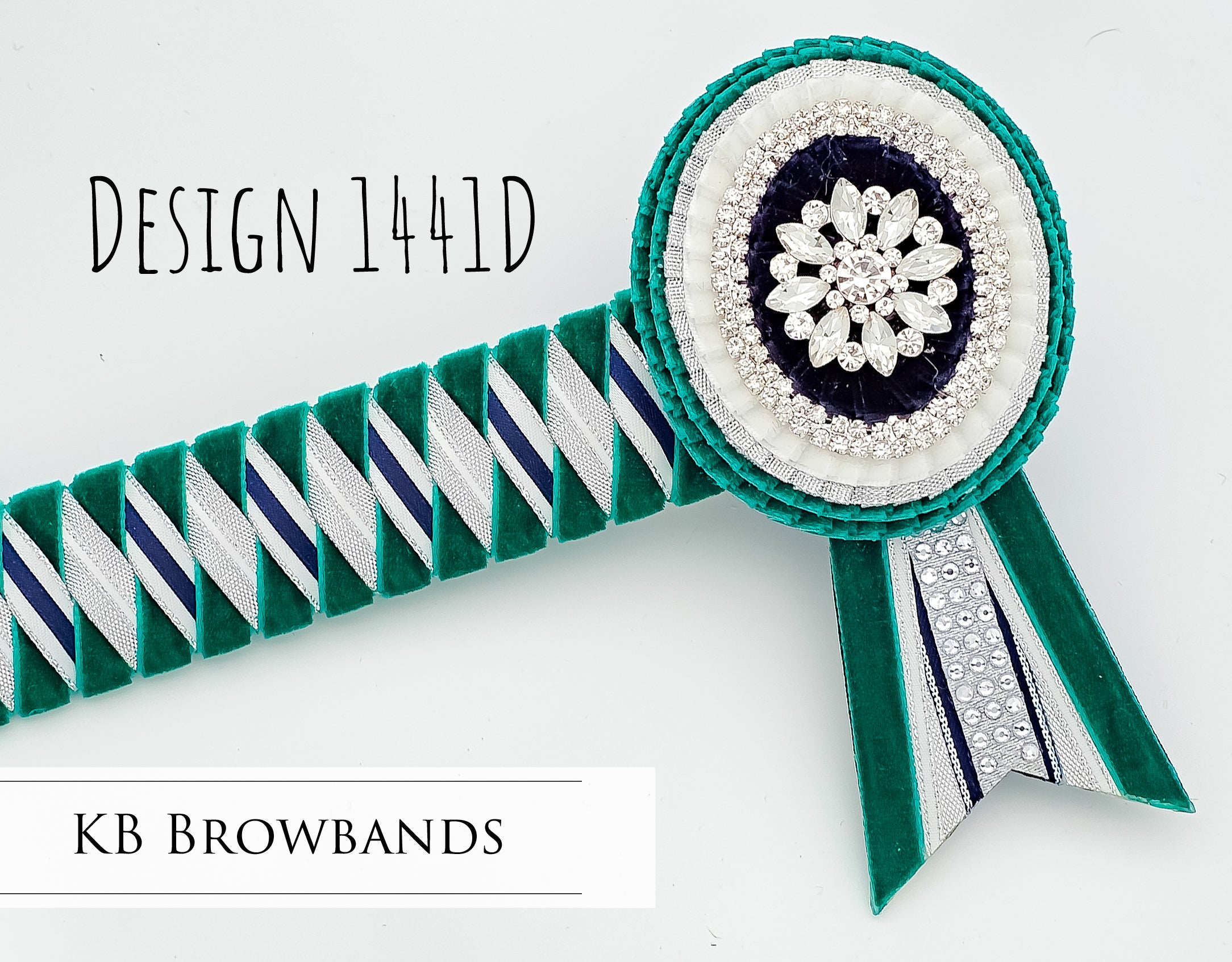 KB Browbands Design 1441D
