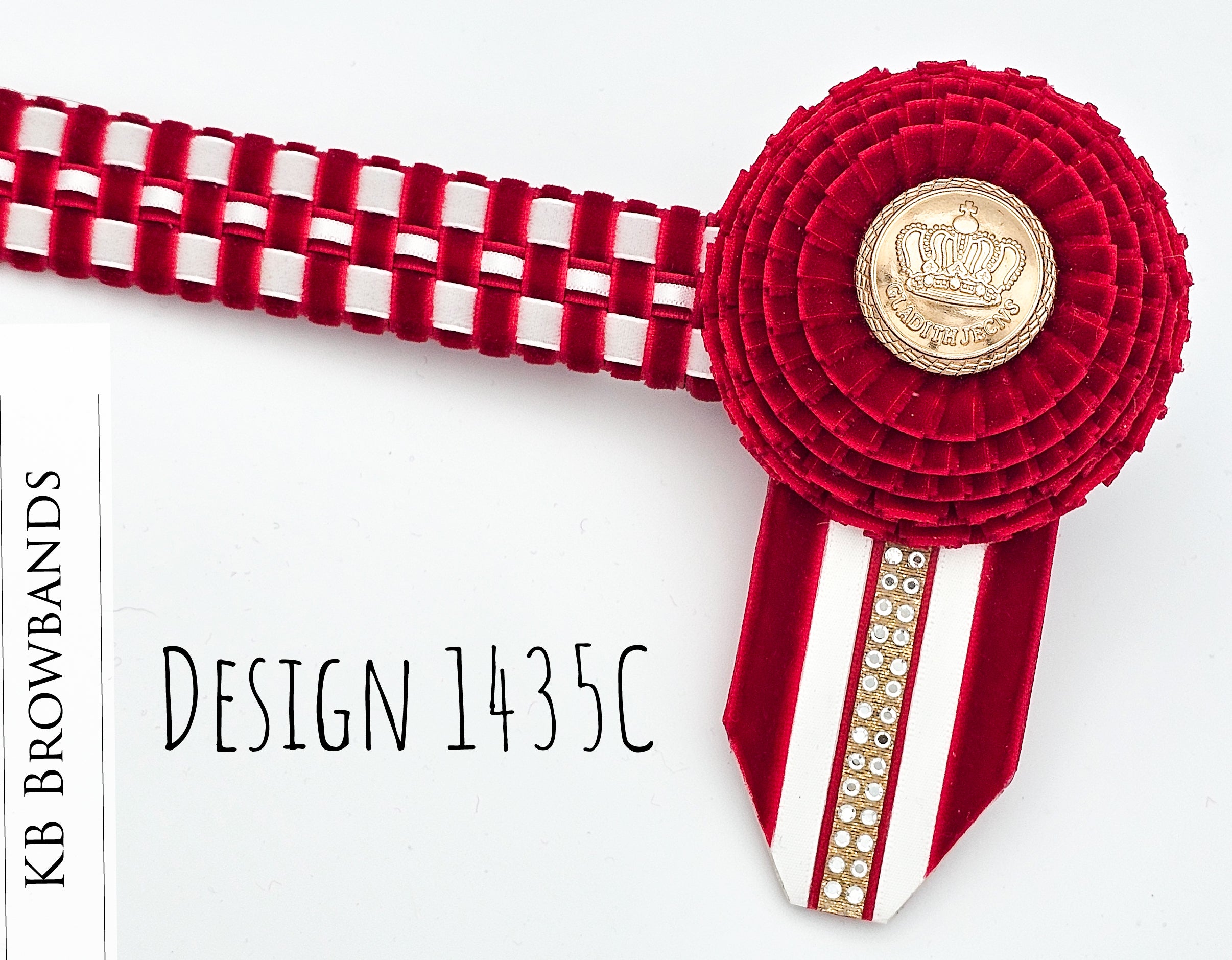 KB Browbands Design 1435C