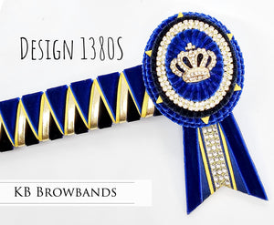 KB Browbands Design 1380S