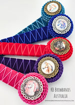 Load image into Gallery viewer, KB Horse Cameo Browbands
