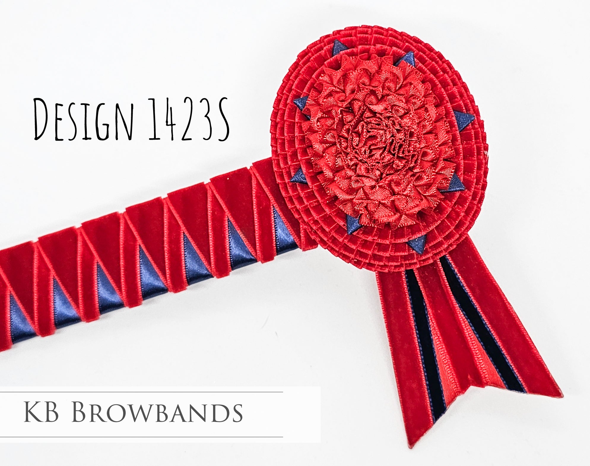 KB Browbands Design 1423S