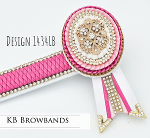 KB Browbands Design 1434LB