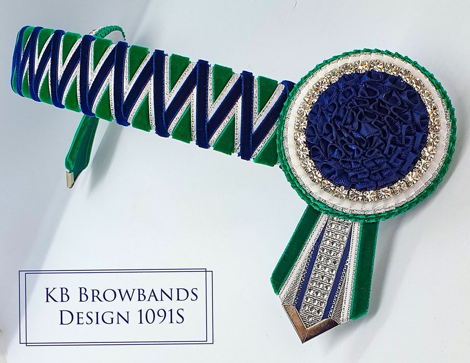 KB Browbands Design 1091S