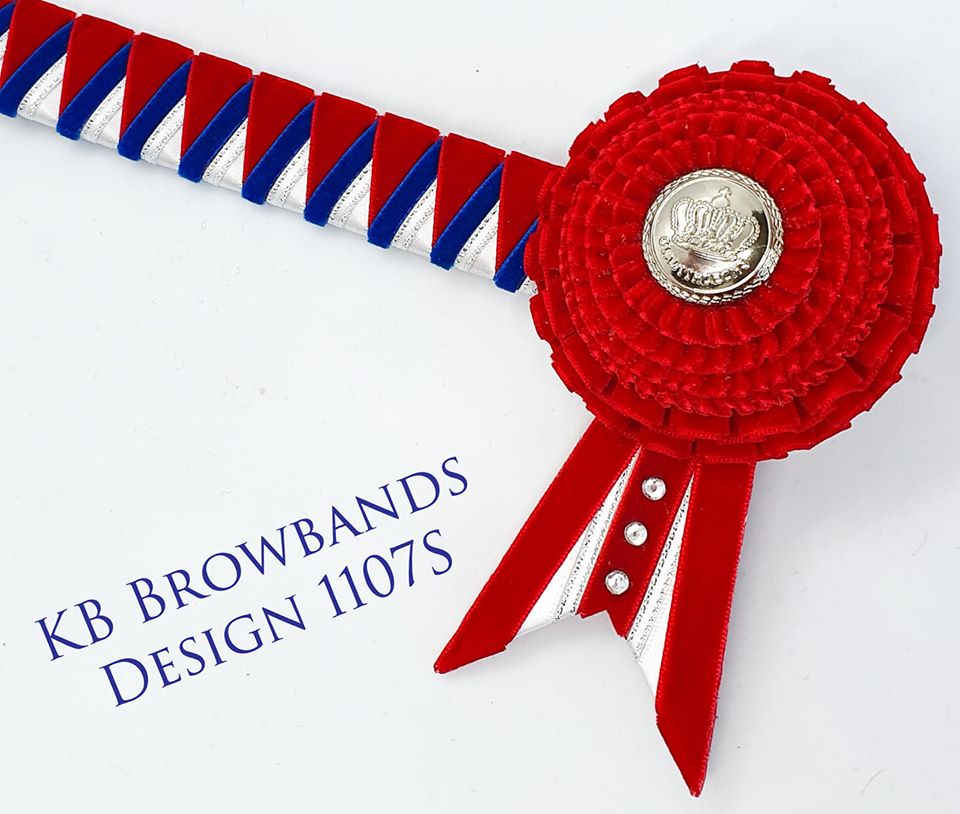 KB Browbands Design 1107S