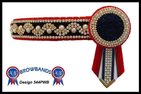 KB Browbands Design 544PWB