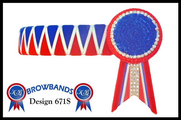 KB Browbands Design 671S