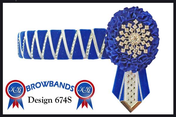 KB Browbands Design 674S