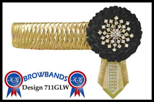 KB Browbands Design 711GLW