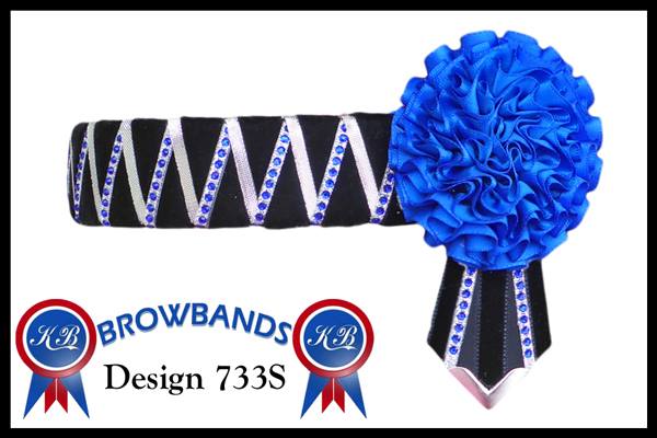 KB Browbands Design 733S