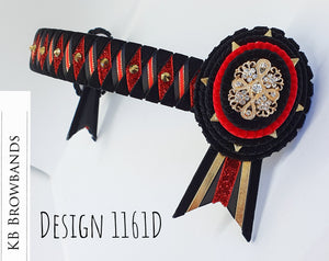 KB Browbands Design 1161D