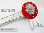 Load image into Gallery viewer, KB Browbands Design 1170PM
