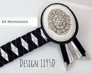 KB Browbands Design 1195D