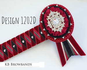KB Browbands Design 1202D