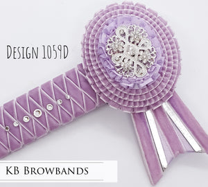 KB Browbands Design 1059D