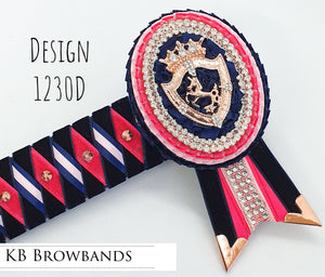 KB Browbands Design 1230D