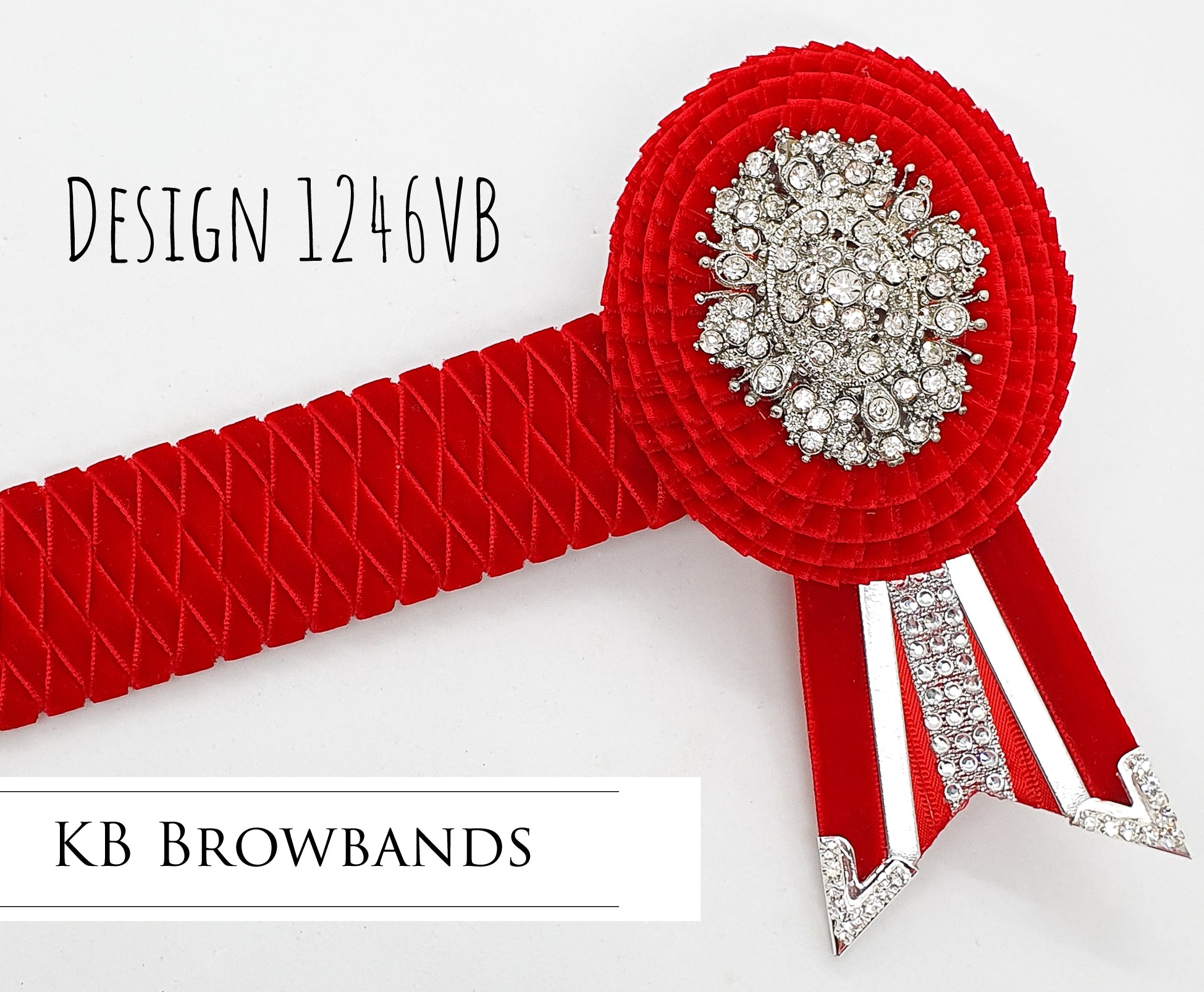 KB Browbands Design 1246VB