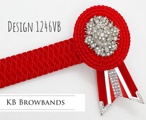 KB Browbands Design 1246VB