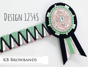 KB Browbands Design 1254S