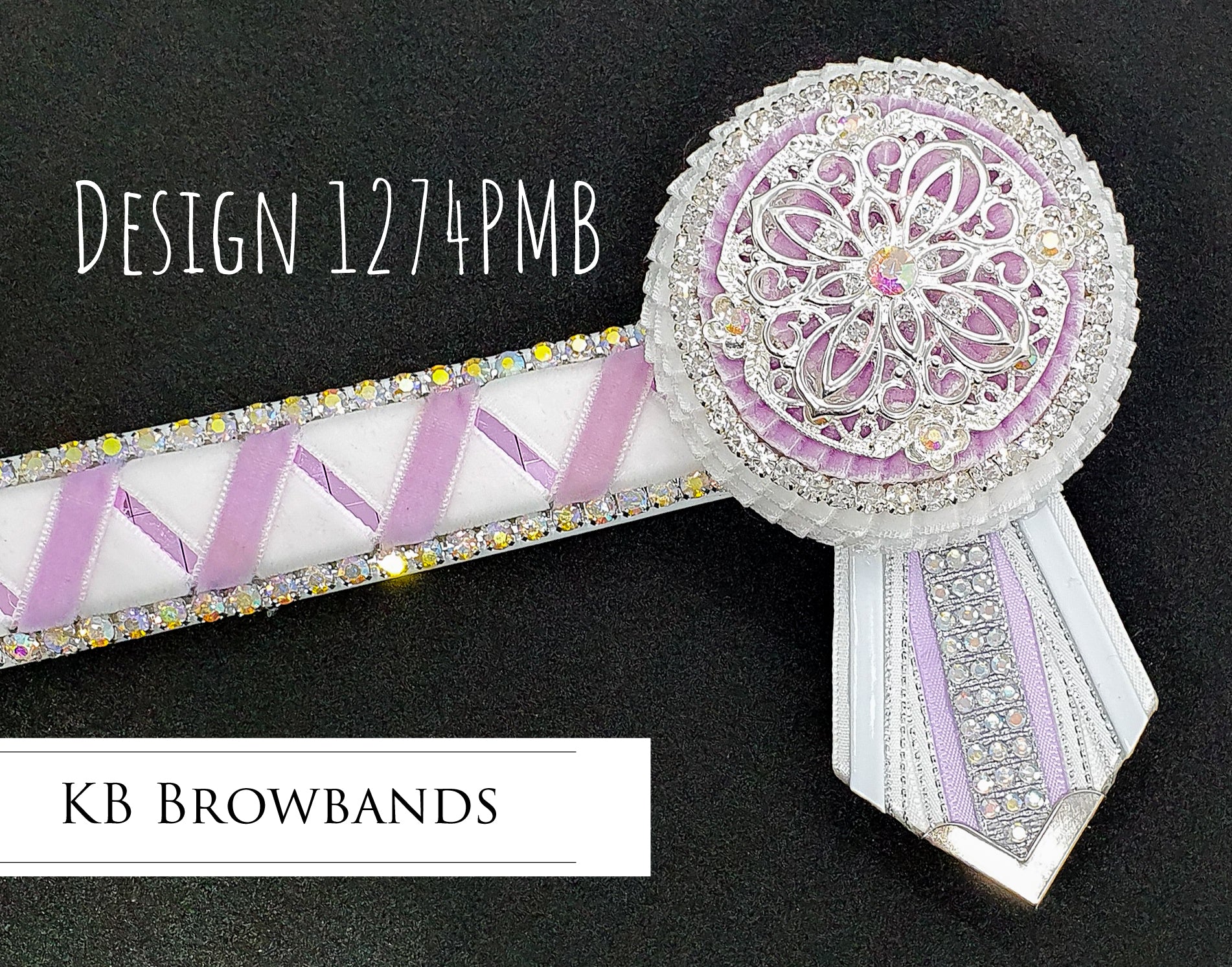 KB Browbands Design 1274PMB