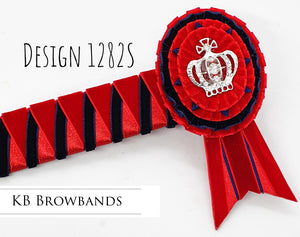 KB Browbands Design 1282S