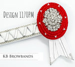 Load image into Gallery viewer, KB Browbands Design 1170PM
