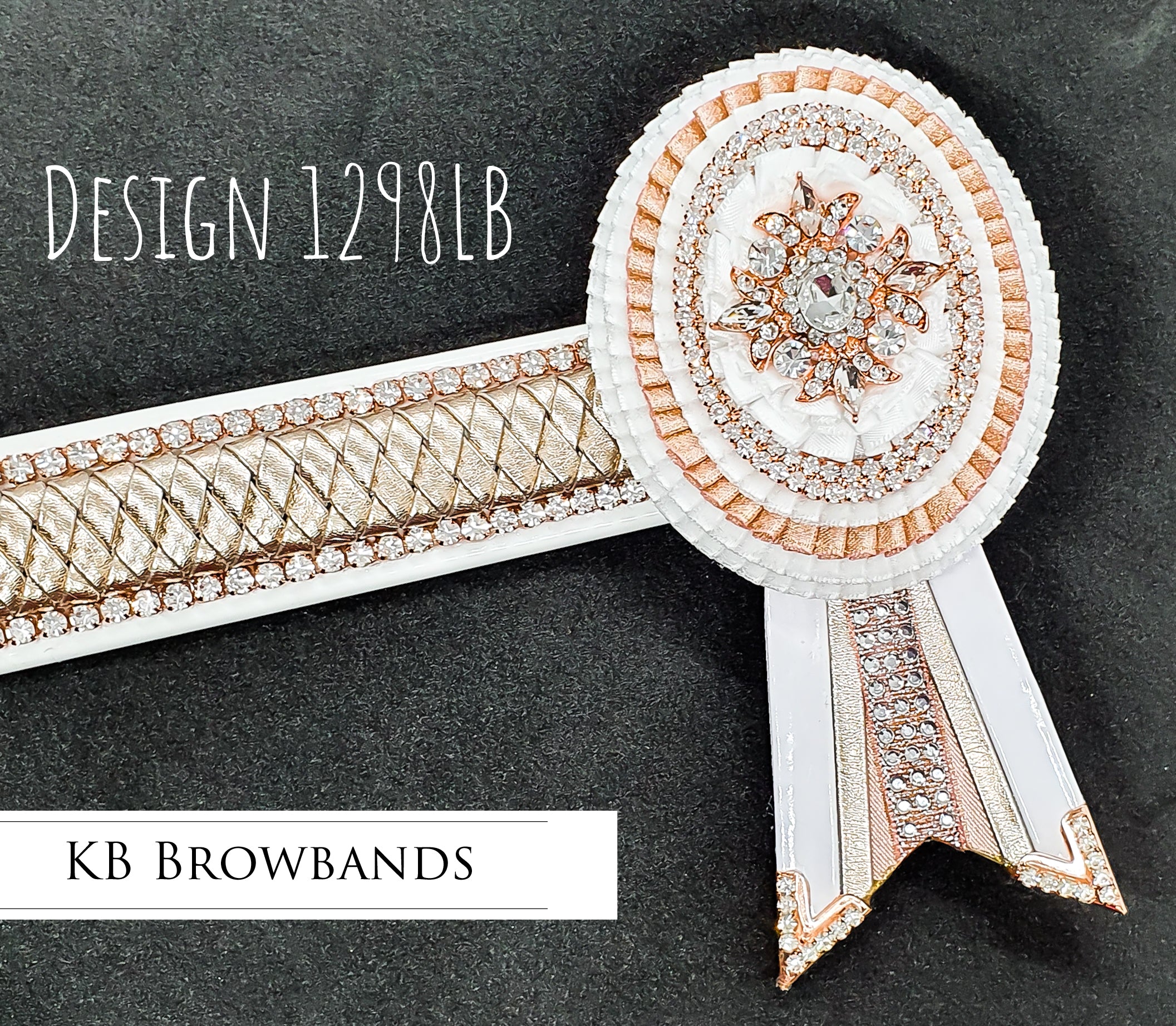 KB Browbands Design 1298LB