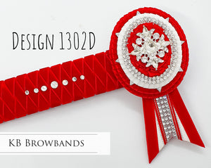 KB Browbands Design 1302D