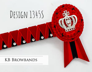 KB Browbands Design 1345S